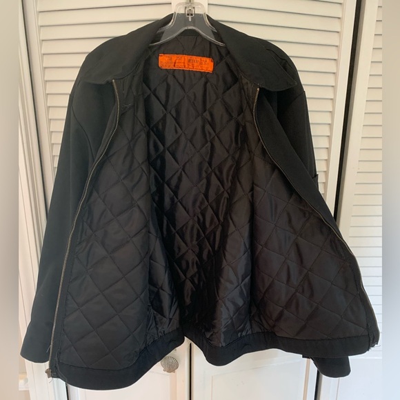 Red Kap Black Bomber jacket - Picture 4 of 4